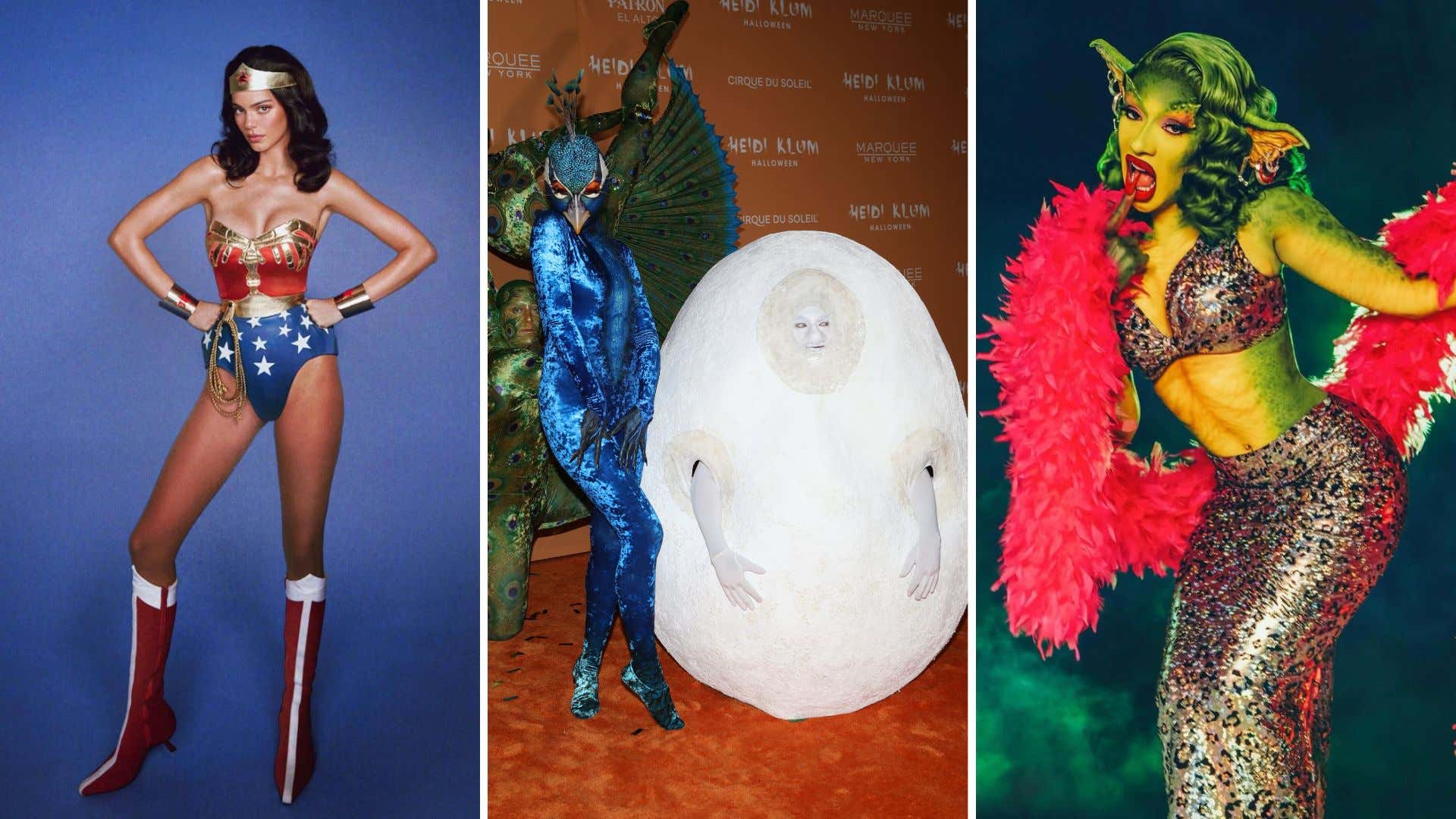 Bild für den Artikel mit dem Titel „Die aufwendigsten – und verwirrendsten“ Promi-Halloween-Kostüme des Jahres
